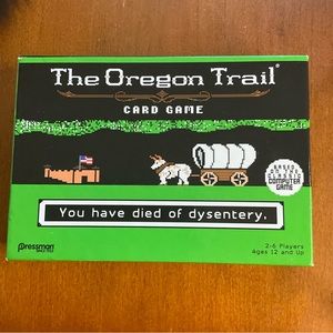 The Oregon Trail Card Game. New, Sealed